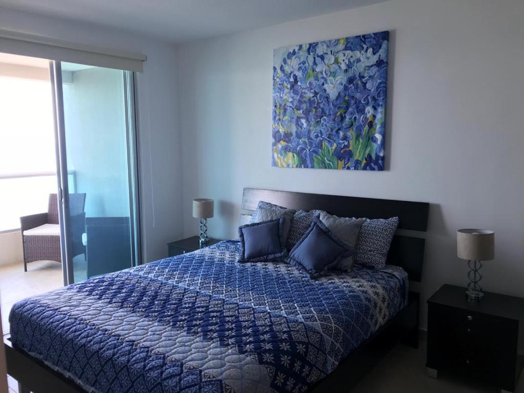 Lindo Departamento Al Pie De Playa Edificio Torre Oceanica Apartment Salinas  Luaran gambar