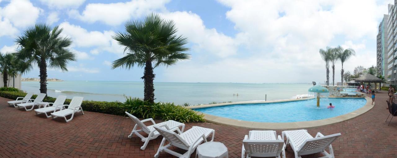 Lindo Departamento Al Pie De Playa Edificio Torre Oceanica Apartment Salinas  Luaran gambar
