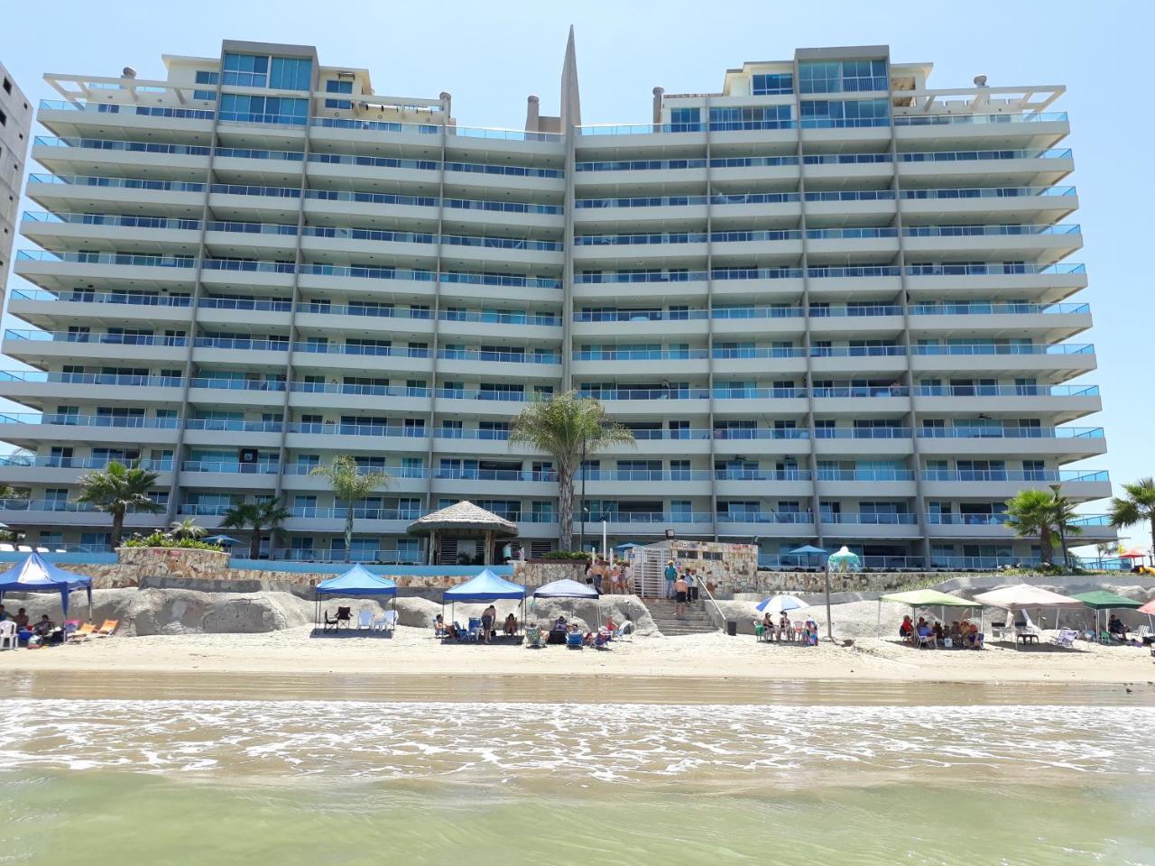 Lindo Departamento Al Pie De Playa Edificio Torre Oceanica Apartment Salinas  Luaran gambar